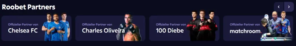 Roobet partners