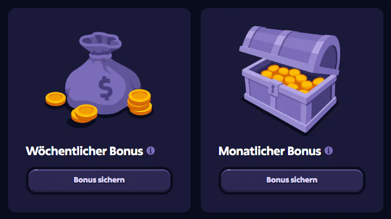 Roobet Casino Schweiz – Bonus